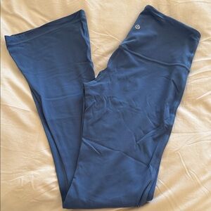 New Lululemon Blue Flare Leggings